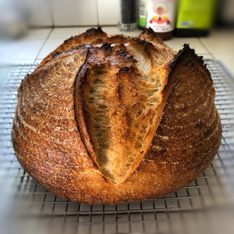 sourdough loaf of bread